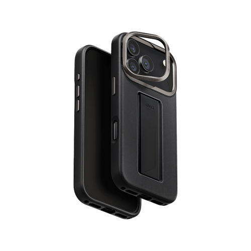 Uniq Hybrid Heldro Pro MagSafe Case for iPhone 17 Pro - Dallas Black